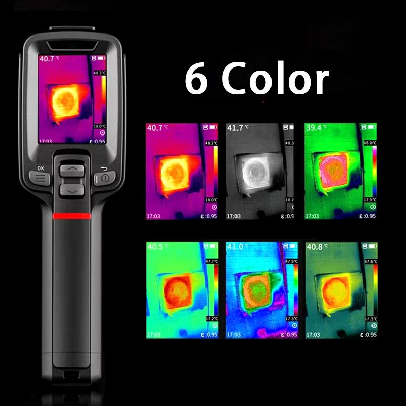 Guide PC210 Thermal Imaging Camera Infrared Resolution 256x192 Thermal Imager for Electronic Repair Search Heat Leakage Loss