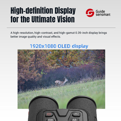 Guide DN30 Hunt Handheld Digital Binoculars Monocular High definition 3840*2160 CMOS WIFI 8x zoom IP67 Wild Adventure Guide Sensmart